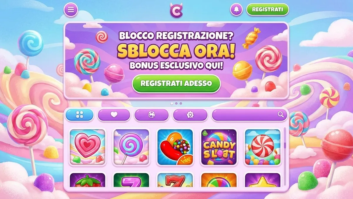 Registrazione con bonus